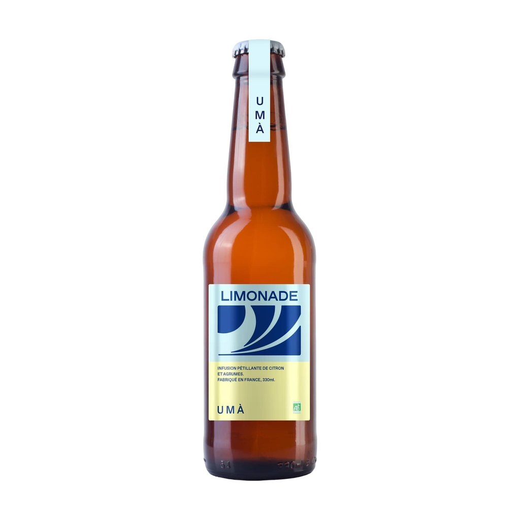 [UMA-LIMO33] 33cl - Limonade bio (bouteille verre) - Uma