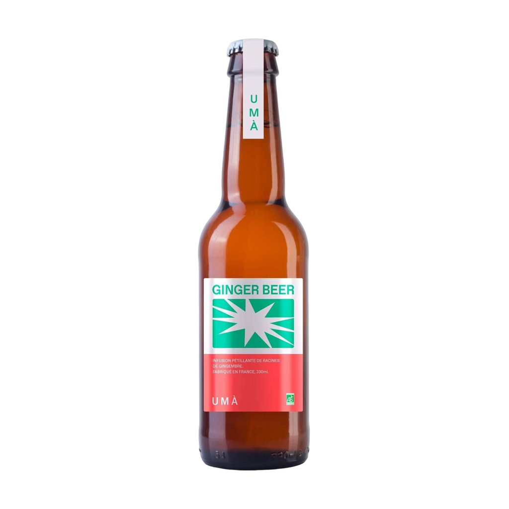 [UMA-GINGB33] 33cl - Ginger Beer bio (bouteille verre) - Uma