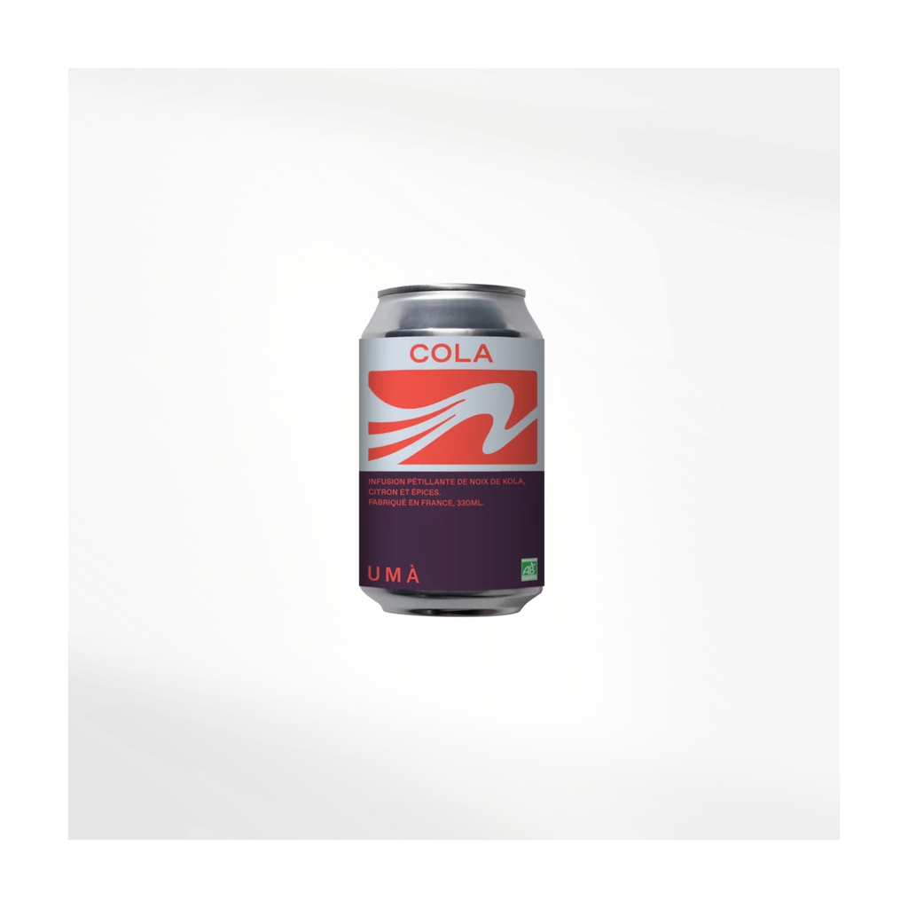 [UMA-CANCOLA33] 33cl - Cola bio (canette alu) - Uma