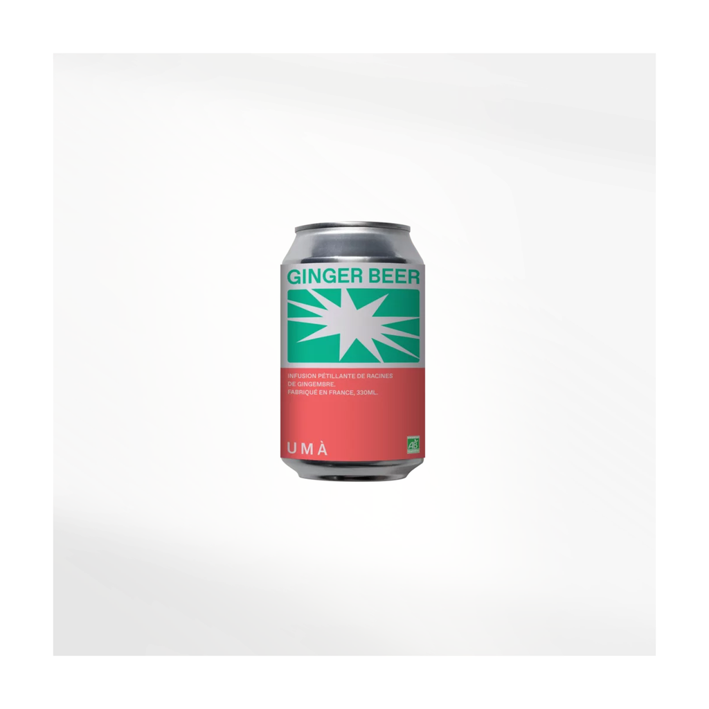 [UMA-CANGINGB33] 33cl - Ginger Beer bio (canette alu) - Uma