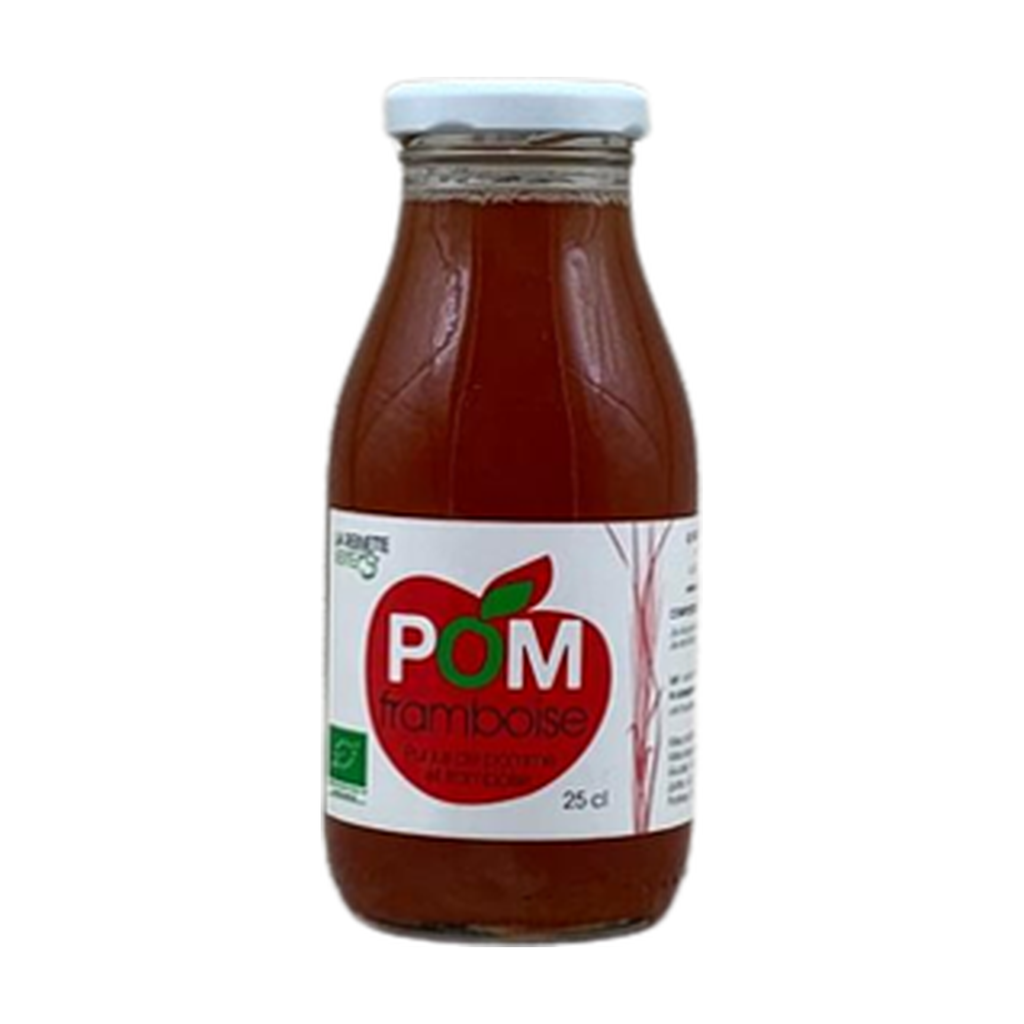 [VE-PFR25] 25cl - Jus pomme-framboise bio - La Reinette
