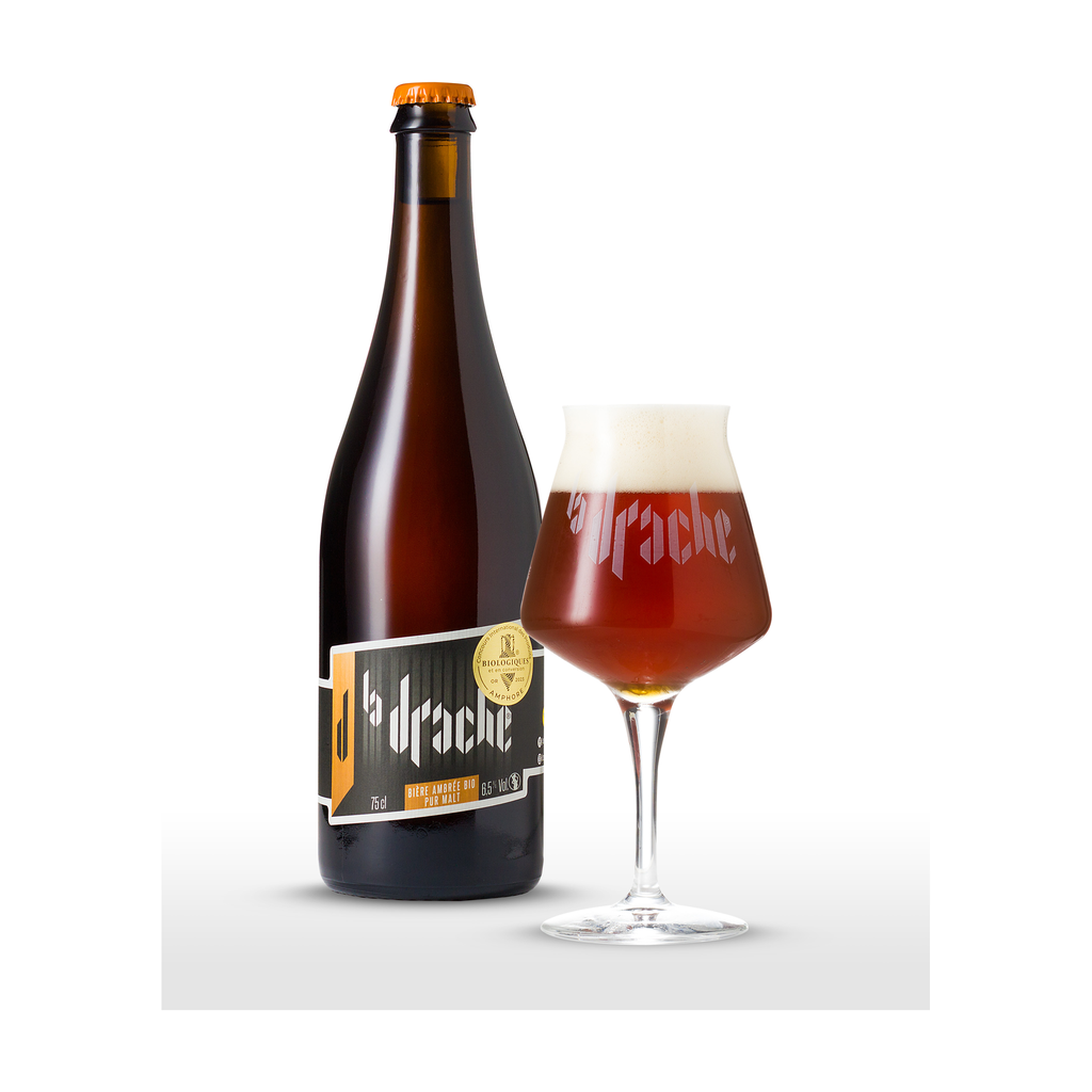 [WB-AMB75] 75cl - La Drache Ambrée - 6,6° bio (réemploi) - Wattbeer
