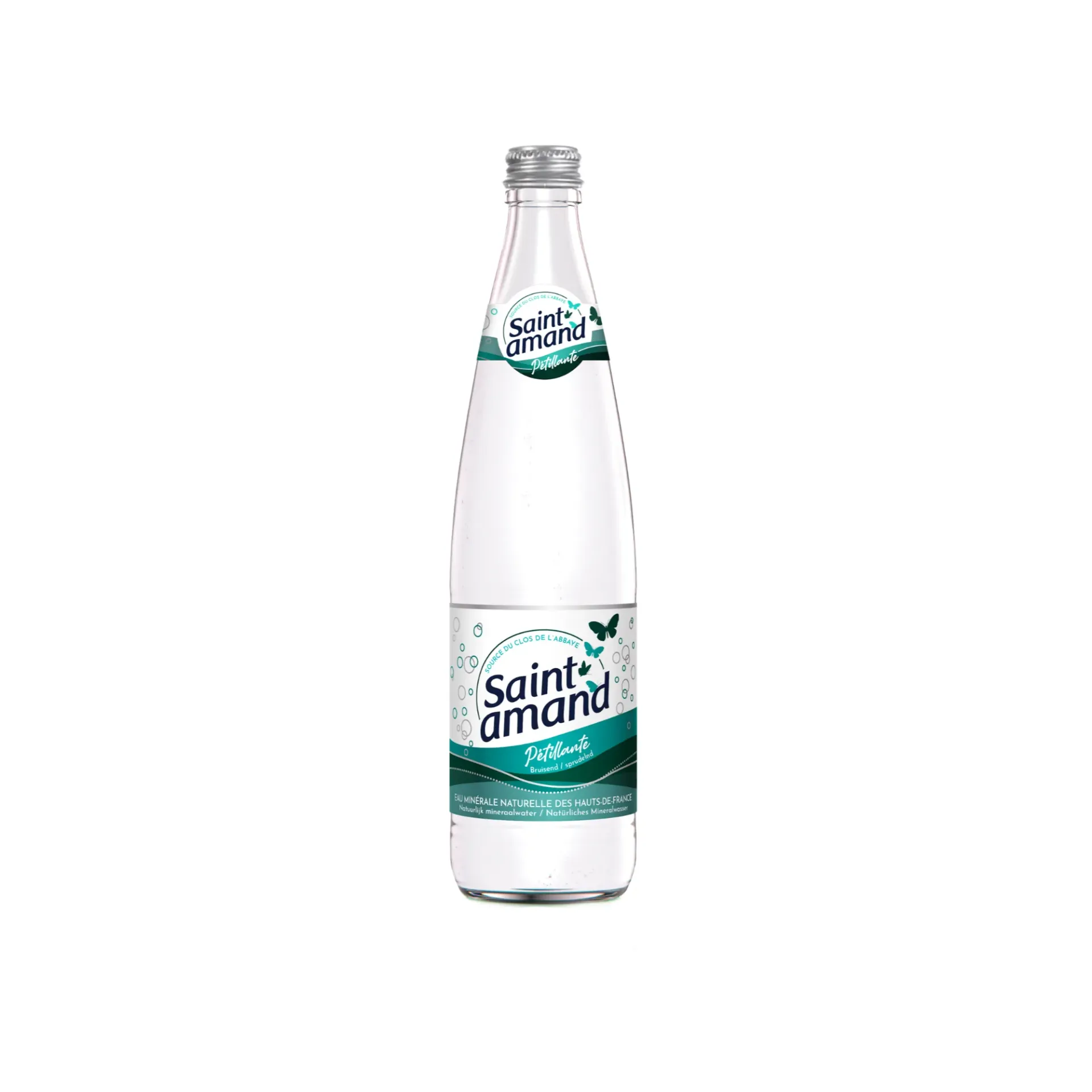 [SA-PET50] 50cl - Eau pétillante (verre consigné) - Saint Amand