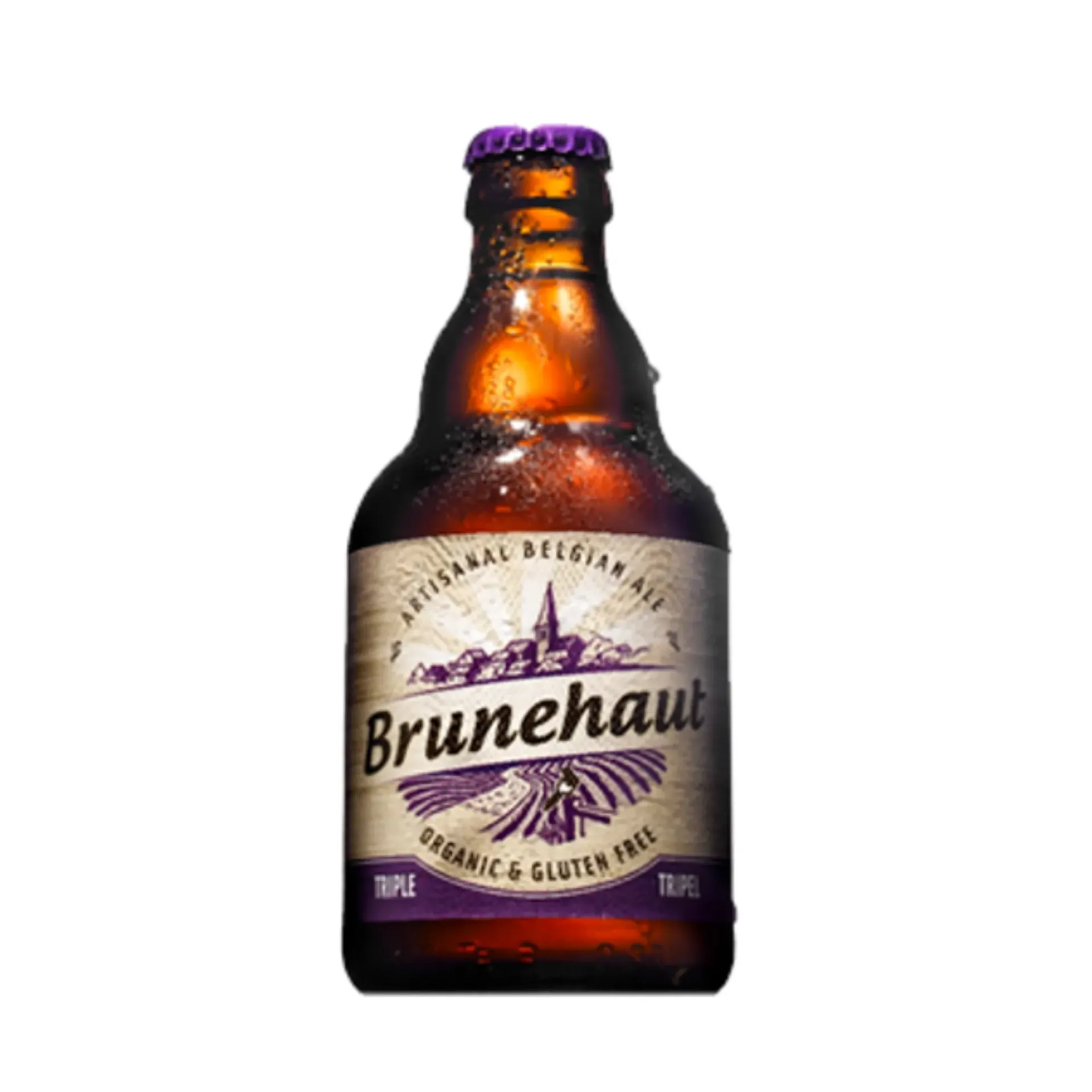 [BR-TRIPL33] 33cl - Brunehaut Triple - 8° bio (consigné) - Brasserie de Brunehaut