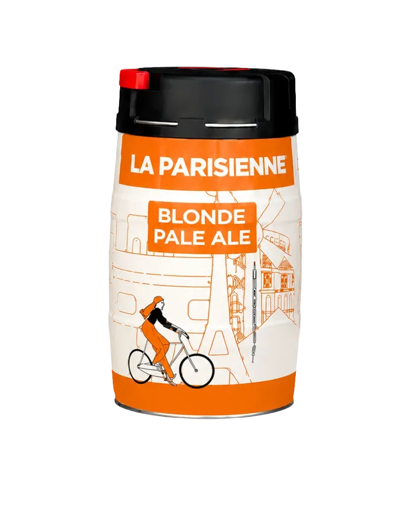 [PAR-BLON5L] 5l - La Parisienne Pale Ale - 5,5° bio (mini-fût) - Brasserie La Parisienne