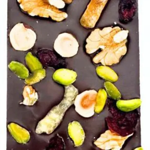 [NAO-N320] 80g - Tablettes chocolat Noir 72% Sao Tomé Mendiant Bean-to-Bar bio - Nao