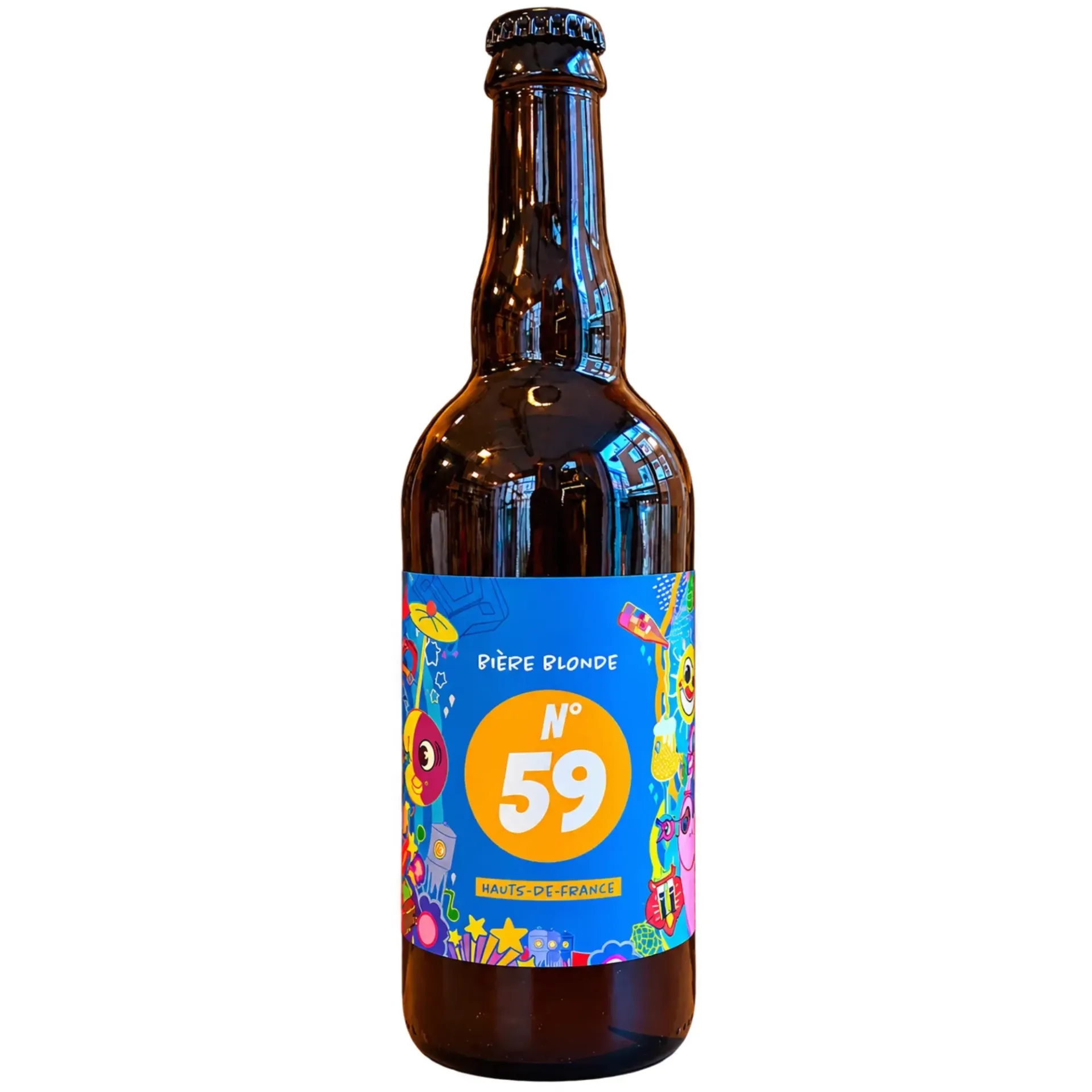 [VL-5975] 75cl - La 59 - Blonde 5,9° (non bio) - Brasserie Célestin