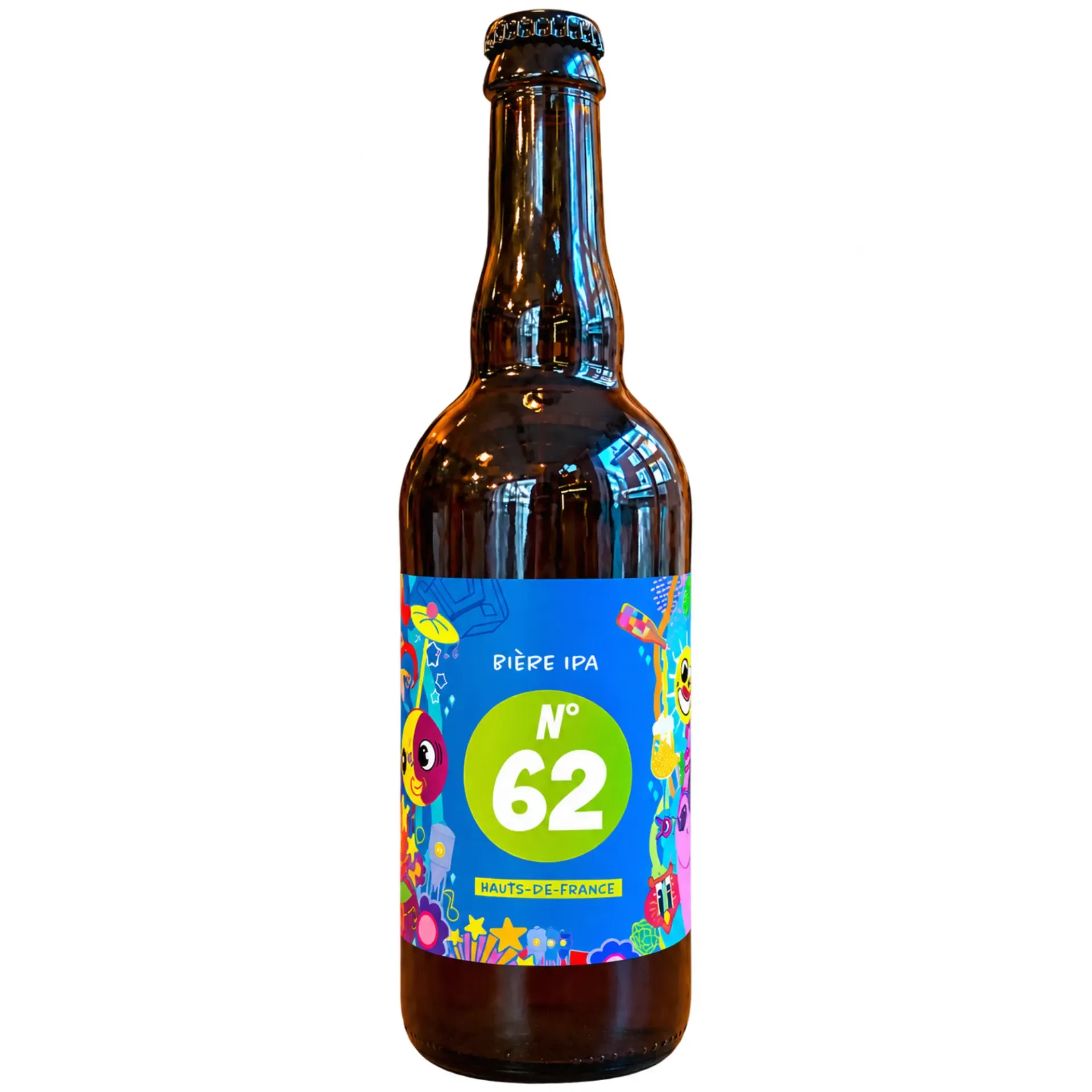 [VL-6275] 75cl - La 62 - IPA 6,2° (non bio) - Brasserie Célestin