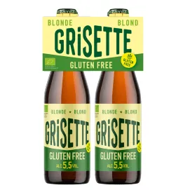 [SF-GRISBLSG33] 33cl - Grisette blonde sans gluten - 5,5° bio (consigné) - Brasserie Saint Feuillen
