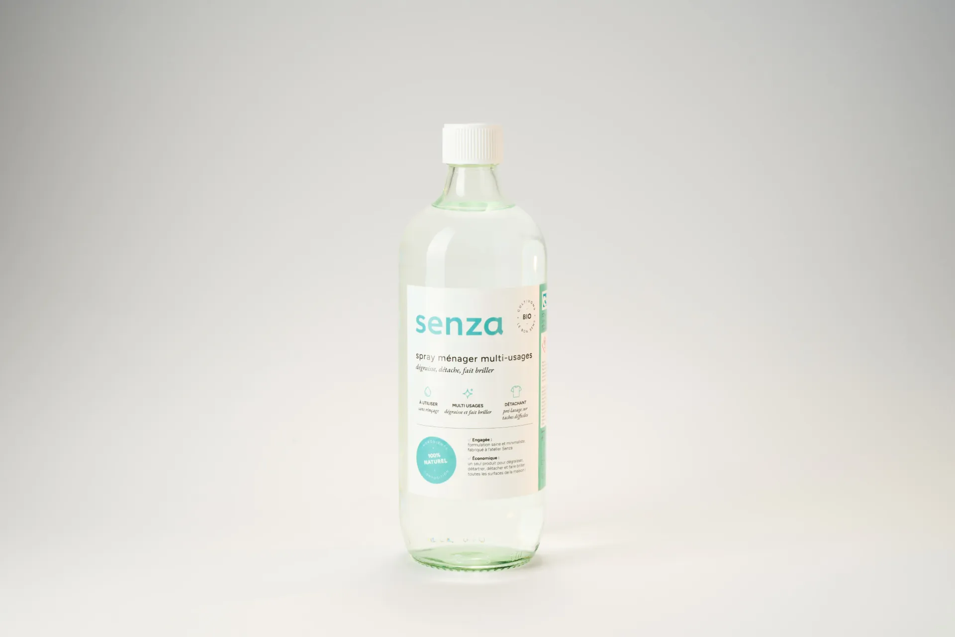 [SZ-MUC1] 1l - Spray ménager multi-usage (consigné) Nature et Progrès - Senza