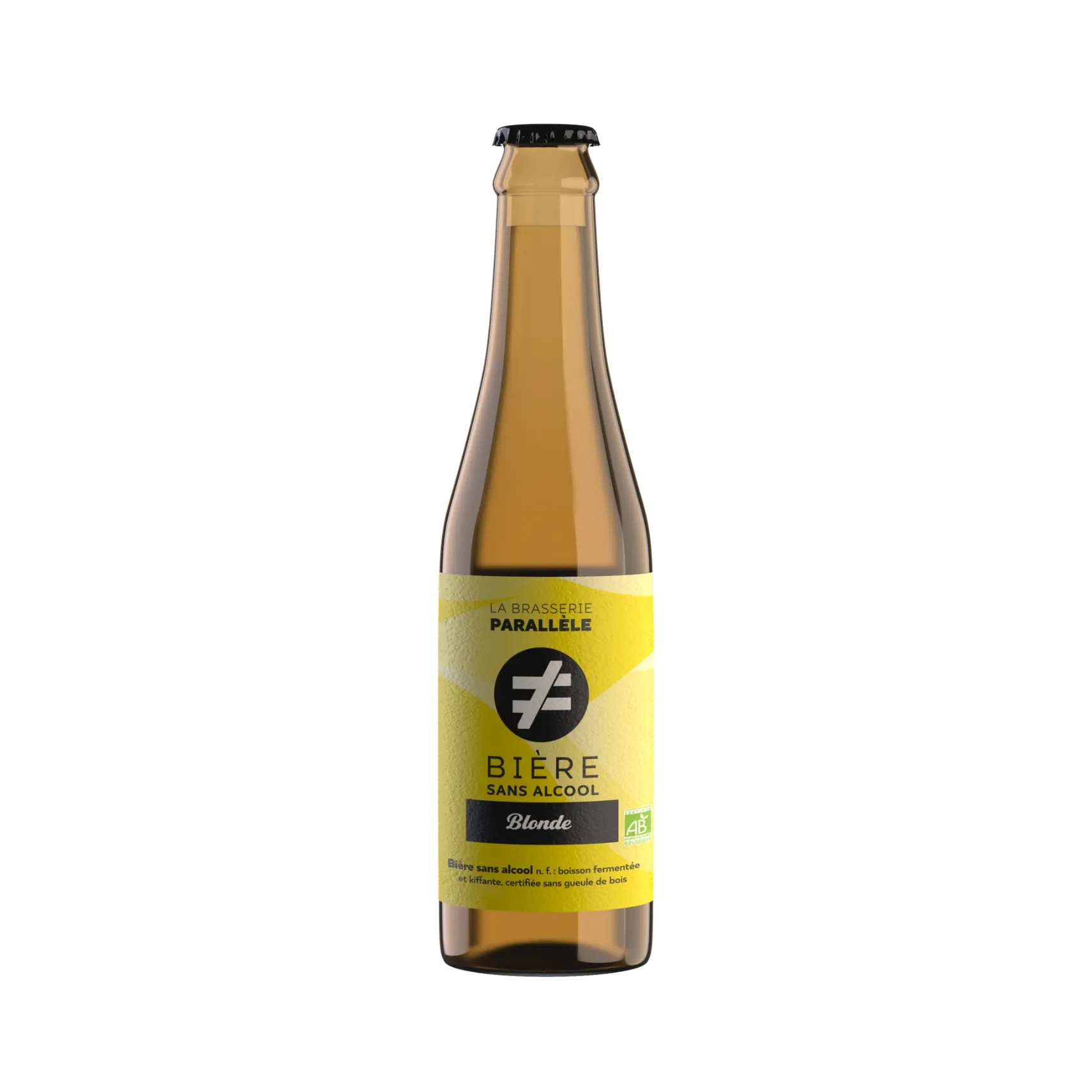 33cl - Bière Blonde Sans Alcool bio (réemploi) -  La Brasserie Parallèle