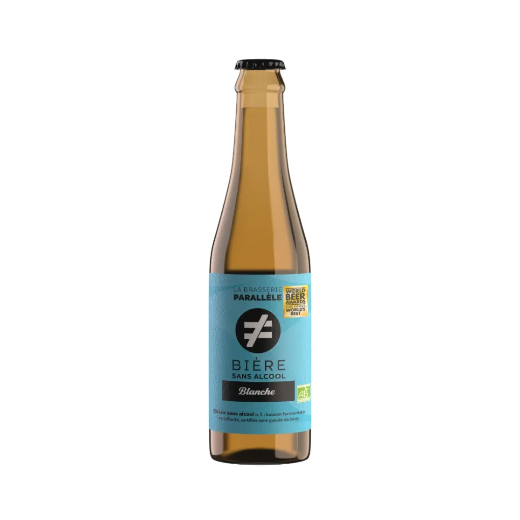 [BP-BSAW] 33cl - Bière Blanche Sans Alcool bio (réemploi) - La Brasserie Parallèle