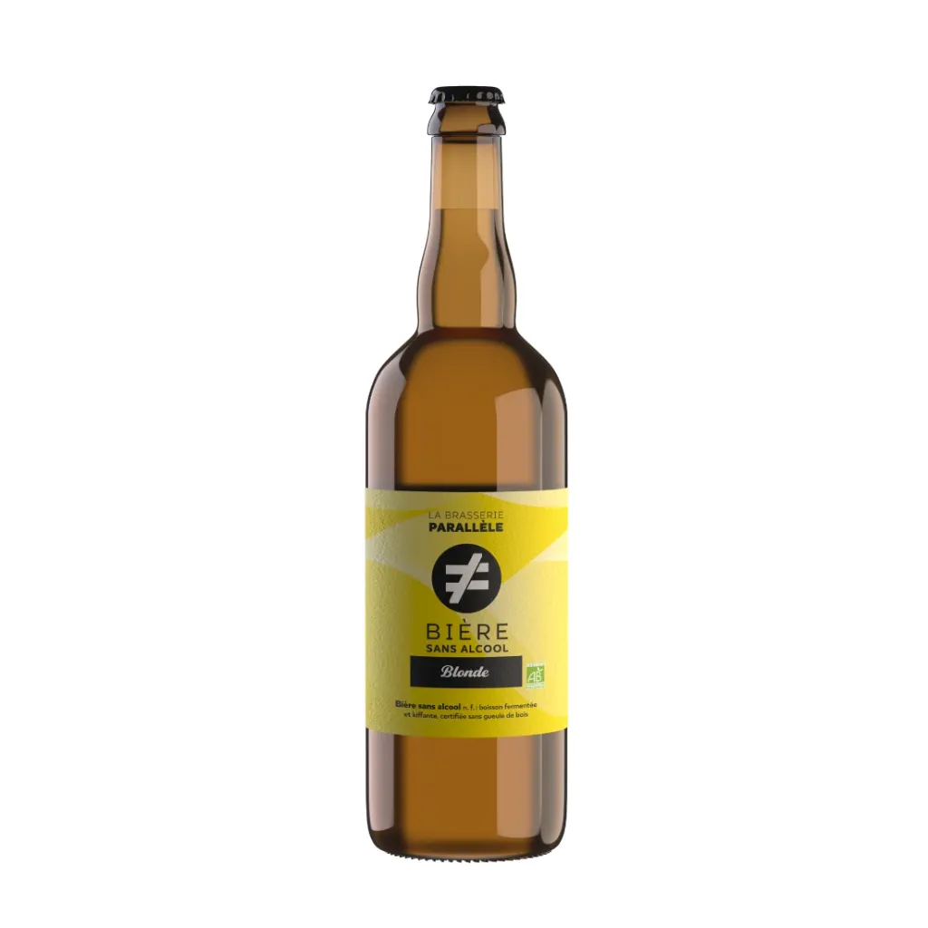[BP-BSAB75] 75cl - Bière Blonde Sans Alcool bio (réemploi) -  La Brasserie Parallèle