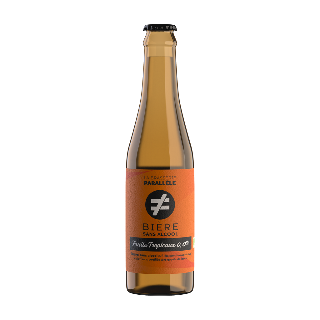 [BP-BSAT] 33cl - Bière sans alcool aux fruits tropicaux bio (réemploi) - La Brasserie Parallèle