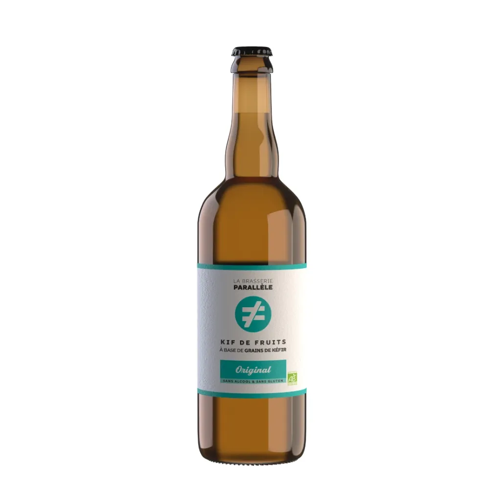 75cl - Kéfir de fruits Original bio (réemploi) - La Brasserie Parallèle
