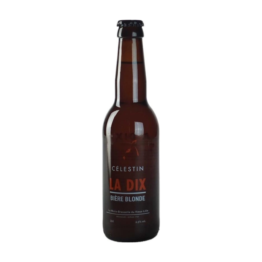 [VL-DIX33] 33cl - La Dix - Blonde 6,5° (non bio) - Brasserie Célestin