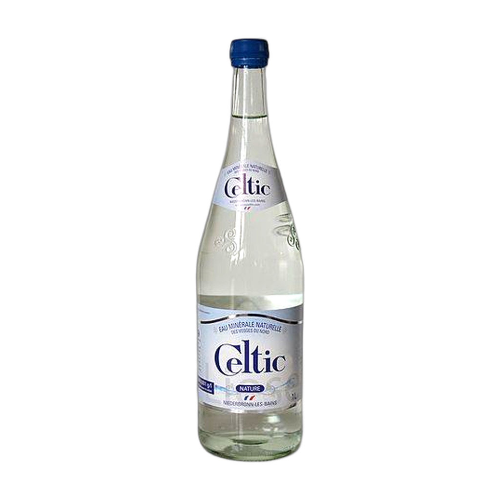 [CE-VC-PLABL100] 1l - Eau Celtic bleue - plate (verre consigné) - Celtic