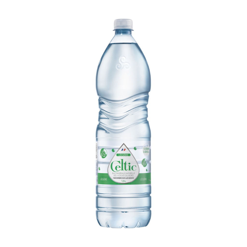[CE-PL-PETVE150] 1,5l - Eau Celtic Verte - pétillante légère (bouteille plastique) - Celtic