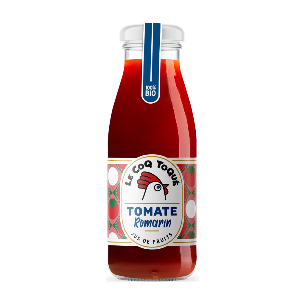 25cl - Jus de tomate romarin bio - Le Coq Toqué