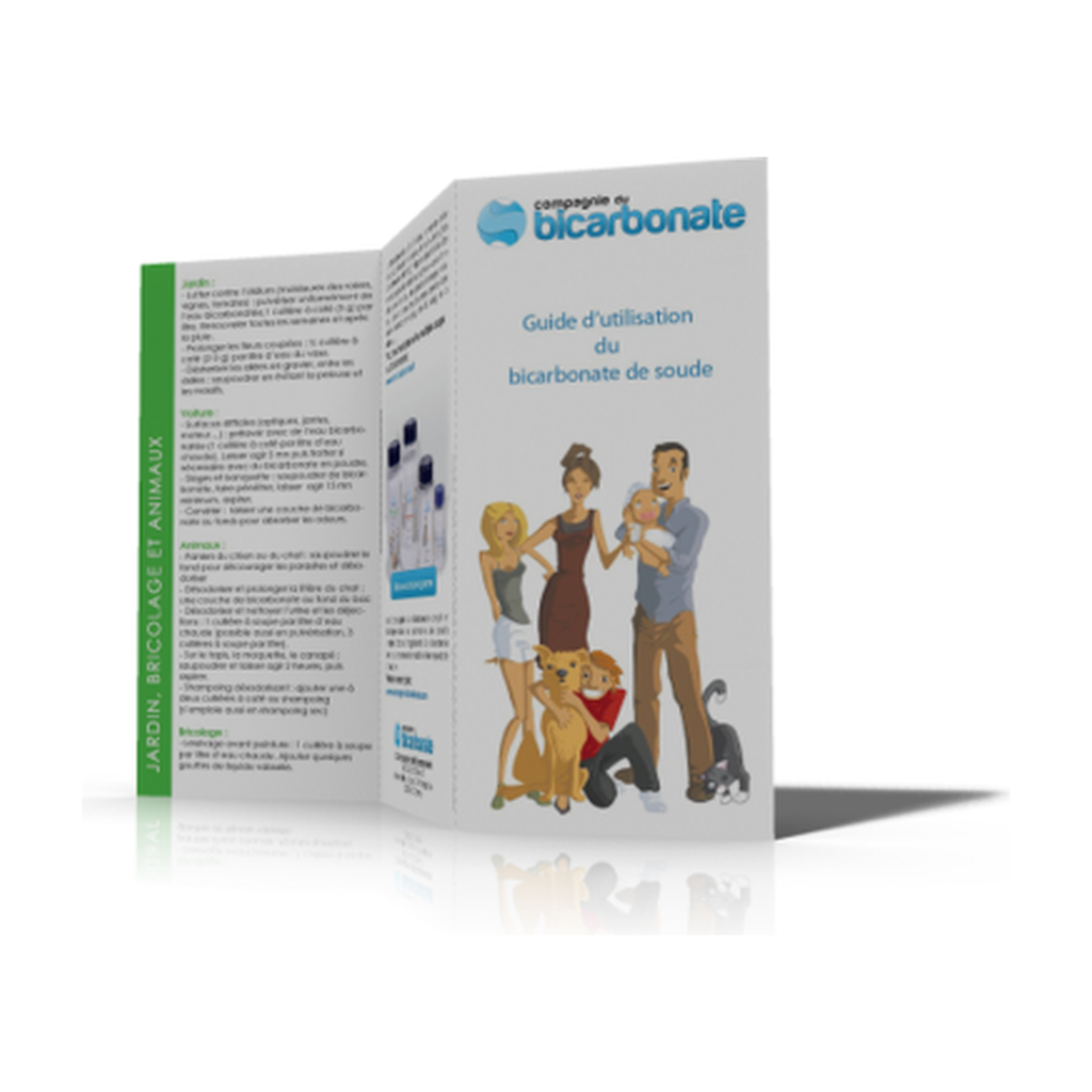 [CB-MGBIC] Mini-Guide Express des principales utilisations du Bicarbonate  - Compagnie du Bicarbonate