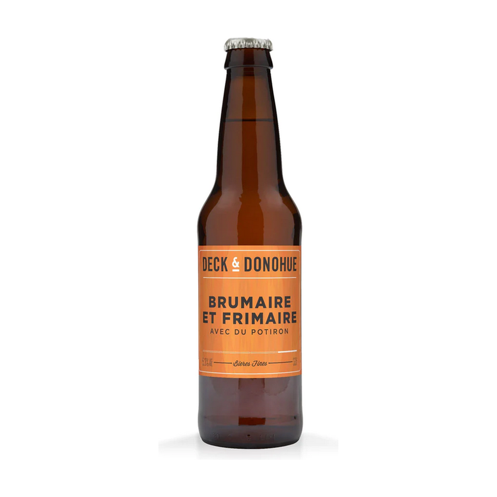 [DD-BRUM33] 33cl - Brumaire et Frimaire - Bière d'automne 5,3° bio (consigné) - Deck et Donohue