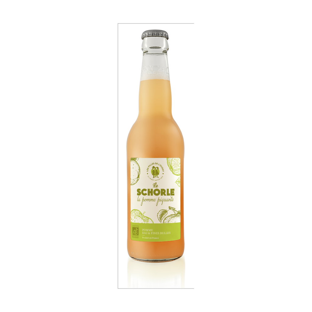 [FO-POMPIQ33] 33cl - Schorlé Pomme Piquante bio - Les Filles de l'Ouest