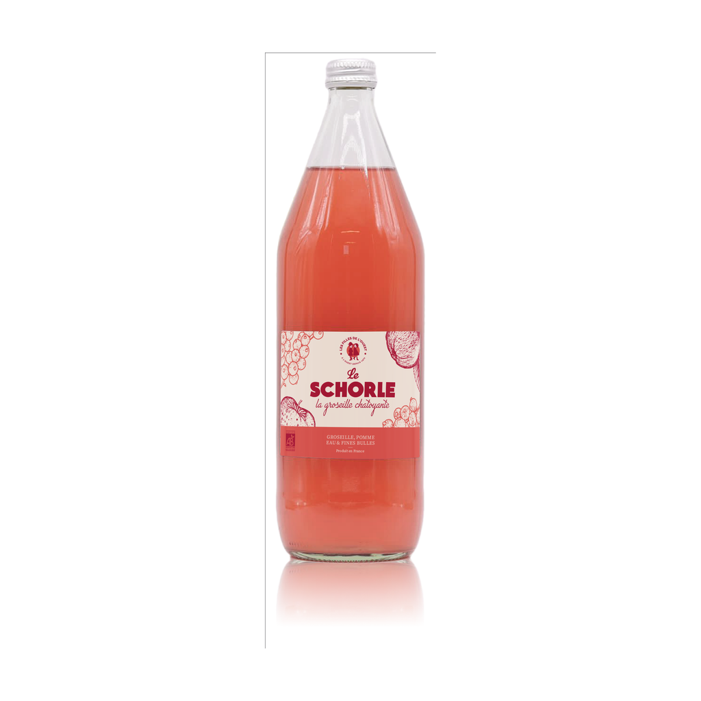 [FO-GROS100] 1l - Schorlé Groseille Chatoyante bio - Les Filles de l'Ouest