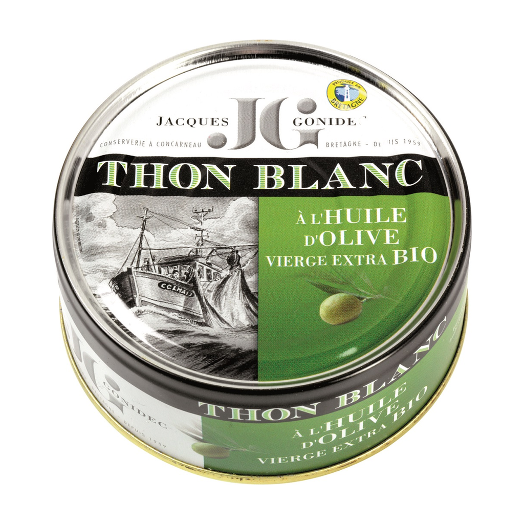[GD-JGTBO5B] 160g - Thon blanc à l'huile d'olive bio - Gonidec