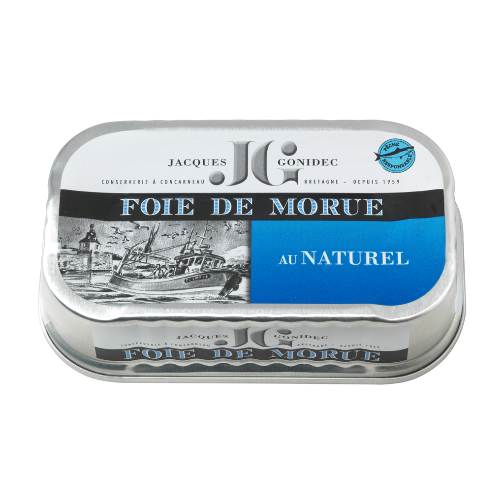 [GD-JGFM6] 120g - Foie de morue - Gonidec