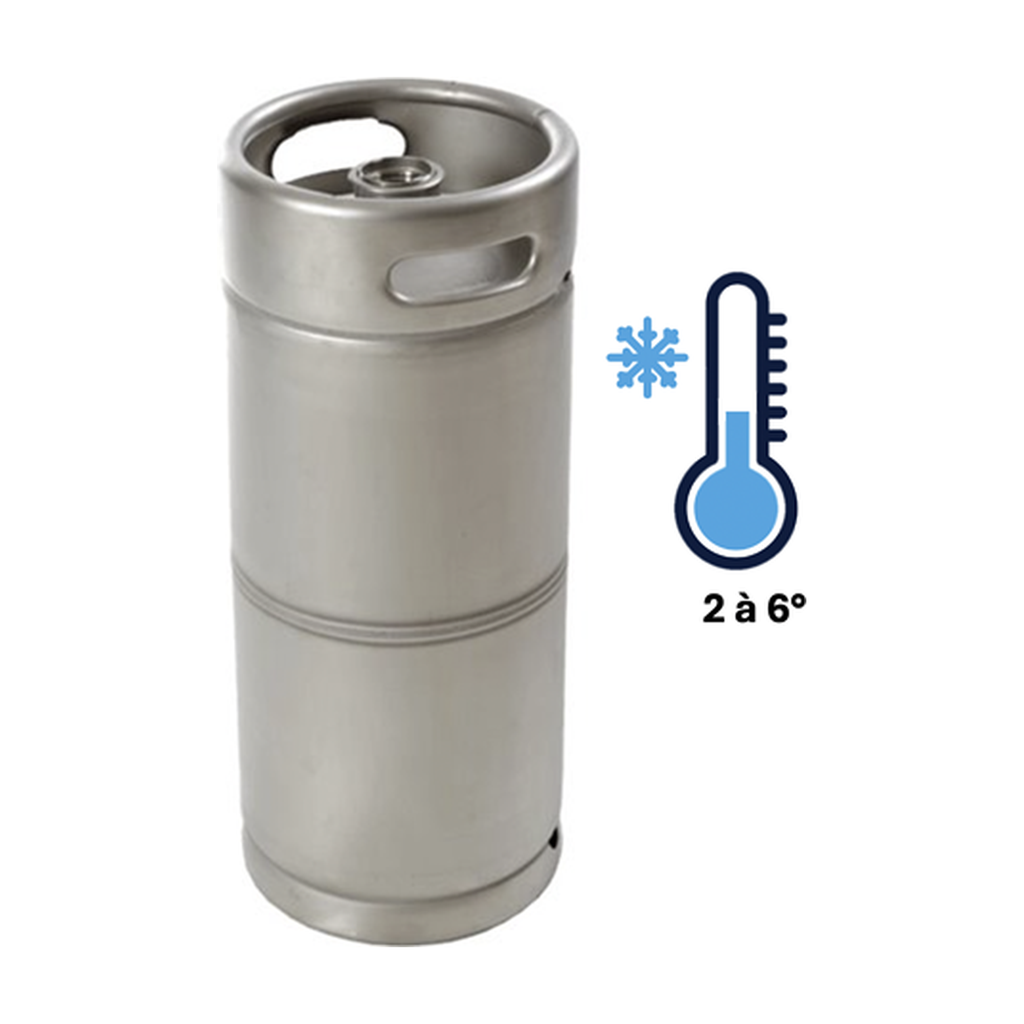 [GK-PECE20L] 20l - Kombucha Pêche et Cerise bio (consigné) - Goodsy Kombuchas