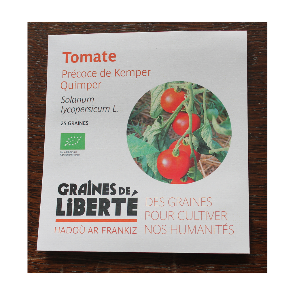 [GL-TOMPRQU] Semences Tomate précoce de Quimper bio - Graînes de liberté
