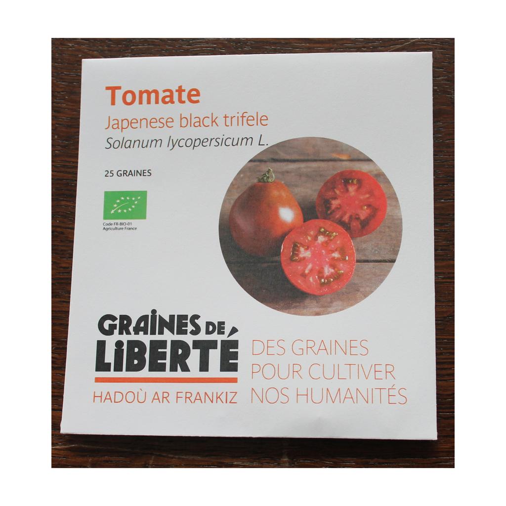 [GL-TOMJAP] Semences Tomate Japonese Black Trifele bio - Graînes de liberté