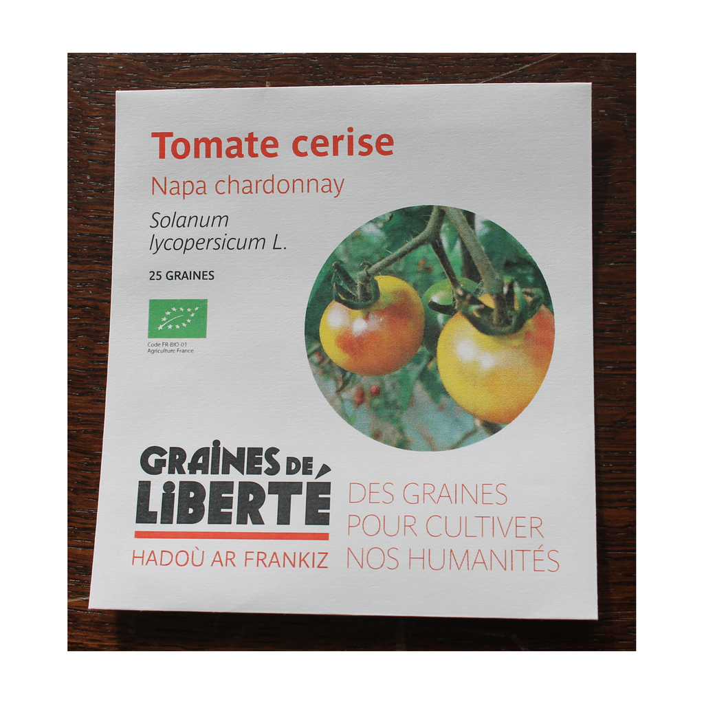 [GL-TOMNAP] Semences Tomate cerise Napa Chardonay bio - Graînes de liberté