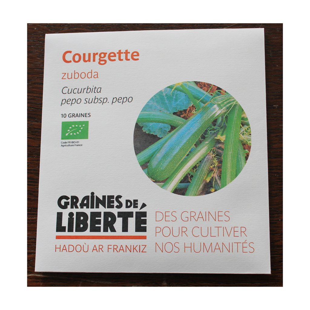 [GL-CGTZUB] Semences Courgette Zuboda bio - Graînes de liberté