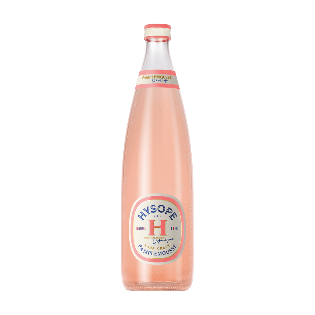 75cl - Soda craft Pamplemousse bio - Hysope