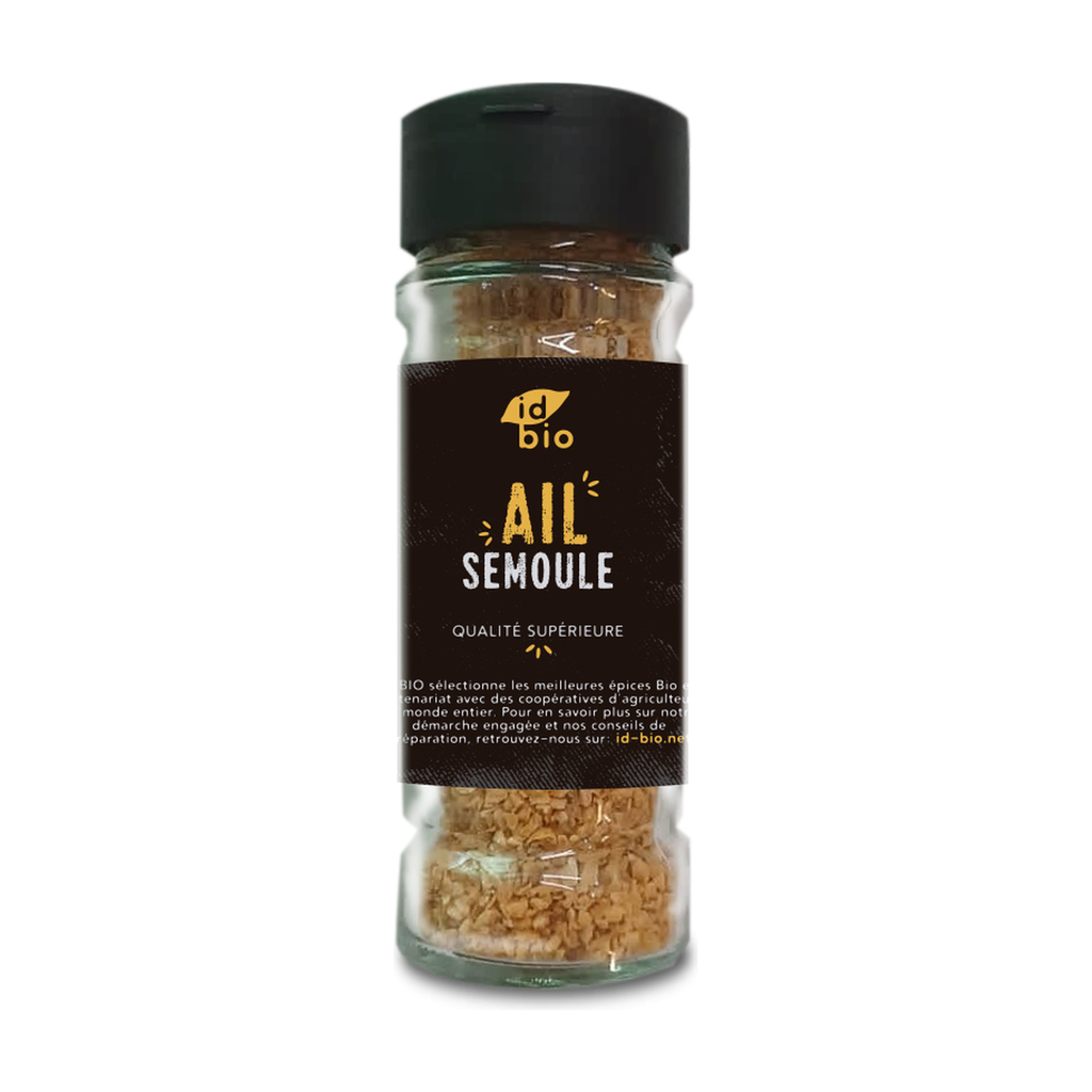 [ID-AILS40] 40g - Ail en semoule bio (consigné) - ID Bio
