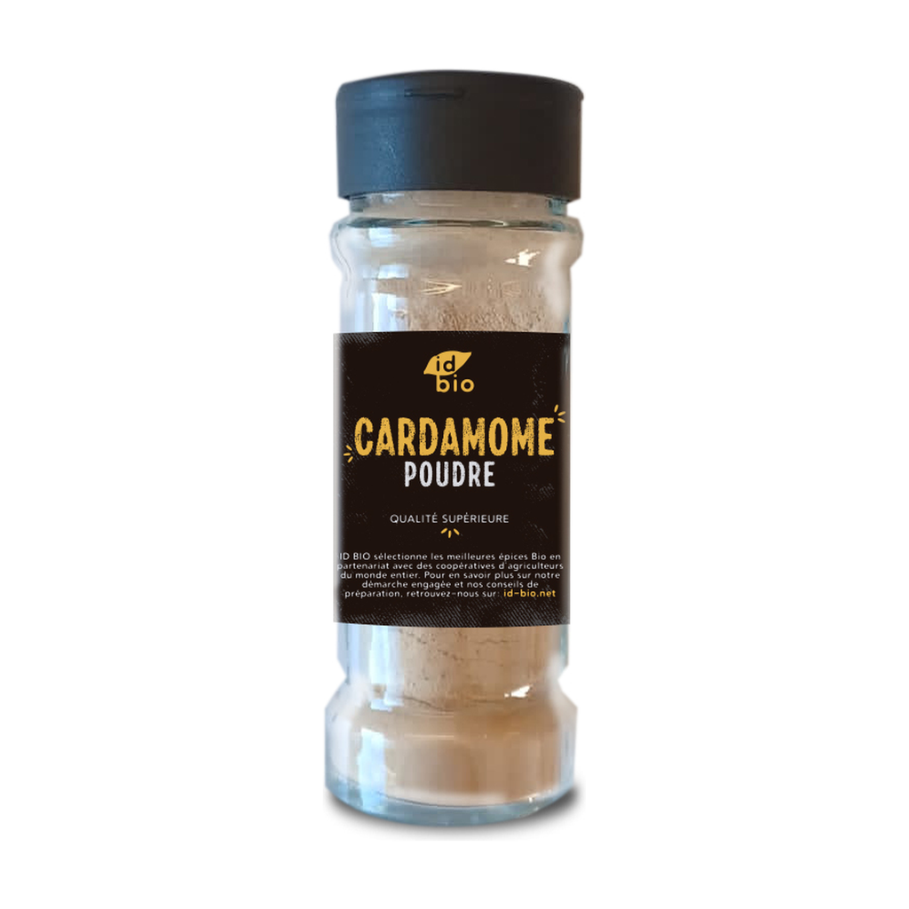 [ID-CARP30] 30g - Cardamone en poudre bio (consigné) - ID Bio