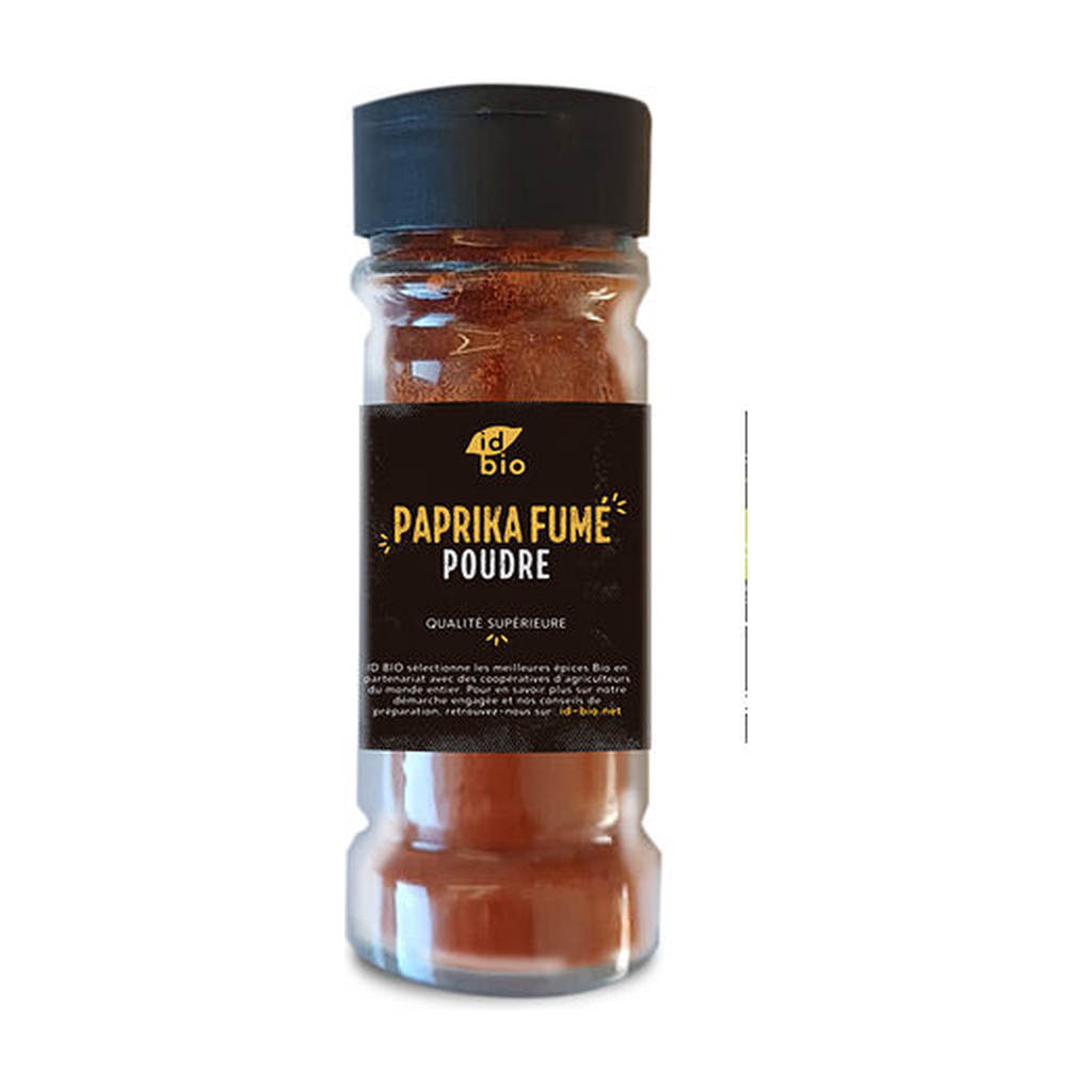 40g - Paprika Fumé en poudre bio (consigné) - ID Bio